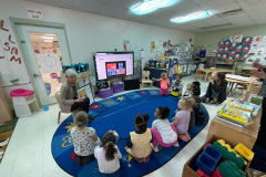 Your donations at work! Thank you to the teachers and program administrators for helping us build home libraries for the Head Start and preschool programs!